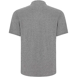 Centauro Premium short sleeve unisex polo, marl grey