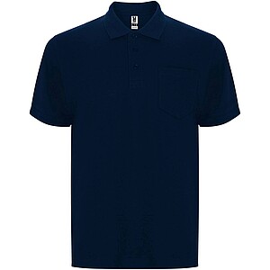 Centauro Premium short sleeve unisex polo, navy