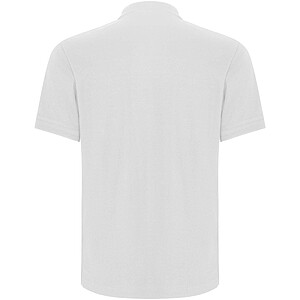 Centauro Premium short sleeve unisex polo, white