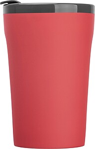 Ceramic cup, 400 ml, red
