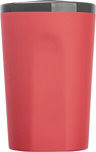 Ceramic cup, 400 ml, red
