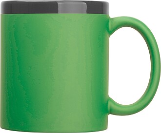 Ceramic mug, 300 ml, green