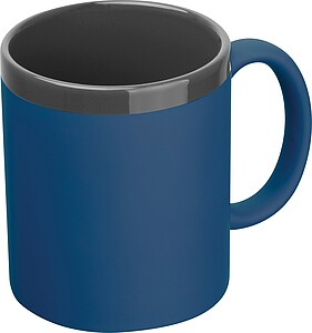 Ceramic mug, 300 ml, navy heather