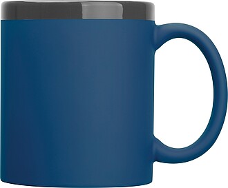 Ceramic mug, 300 ml, navy heather