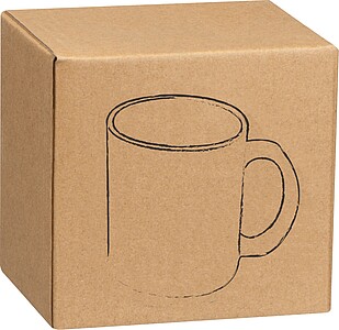 Ceramic mug, 300 ml, red