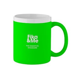 Ceramic mug 300ml, neon green