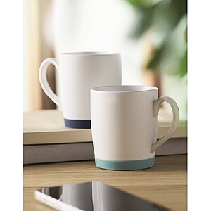 Ceramic mug 300ml, petrol