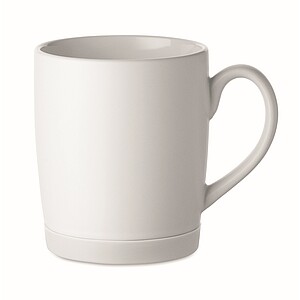 Ceramic mug 300ml, white