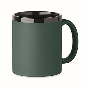 Ceramic mug for laser 300 ml, dark green