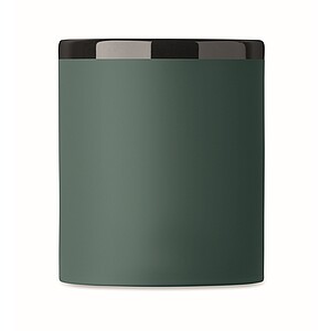 Ceramic mug for laser 300 ml, dark green