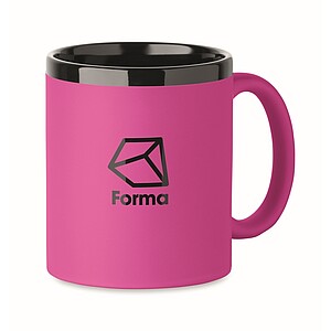 Ceramic mug for laser 300 ml, fuchsia