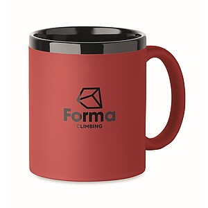 Ceramic mug for laser 300 ml, red