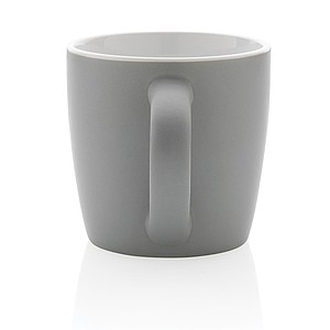 Ceramic mug with coloured inner