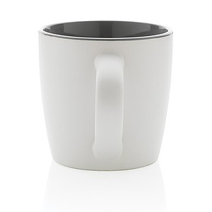 Ceramic mug with coloured inner