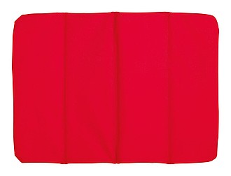 Chair cushion "Perfect place", 3 times foldable,colour red