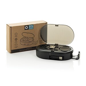 Chargevix RCS rplastic Multi-functional 60W charging set, black