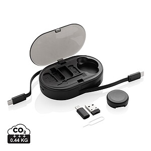 Chargevix RCS rplastic Multi-functional 60W charging set, black