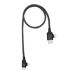 Charging and data transfer cable , black