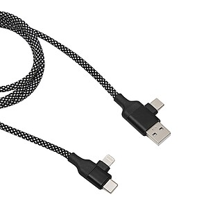 Charging and data transfer cable , black