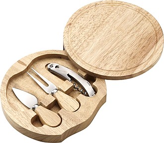 Cheese set Brown
