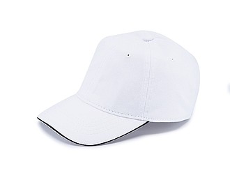 Child cap, white+black