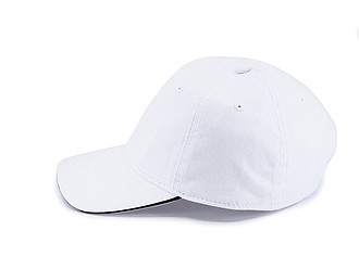 Child cap, white+black