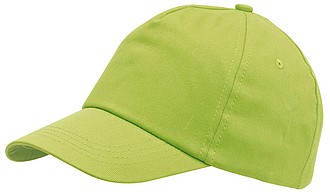 Children Cap "kiddy wear",5-panel, lgre