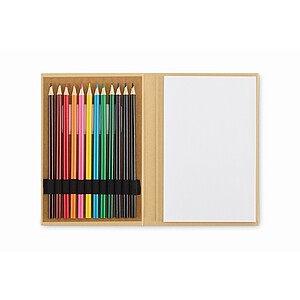 Childrens drawing set, beige