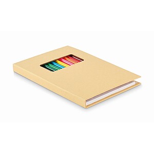 Childrens drawing set, beige