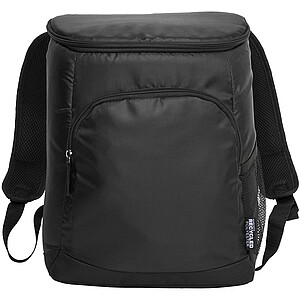 Chillpack 18-can GRS recycled cooler backpack 16L, black