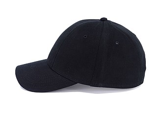 CHRIS six panel cap, black