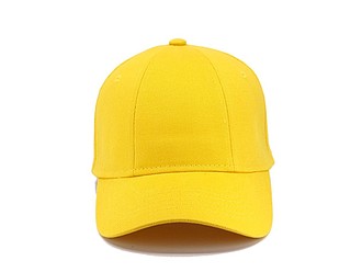 CHRIS six panel cap, yellow