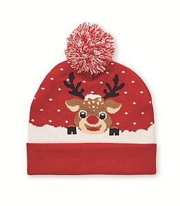 Christmas knitted beanie