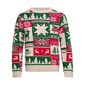 Christmas knitted sweater L-XL