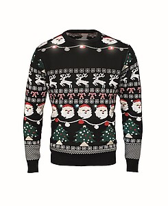 Christmas sweater with 10 LED lights