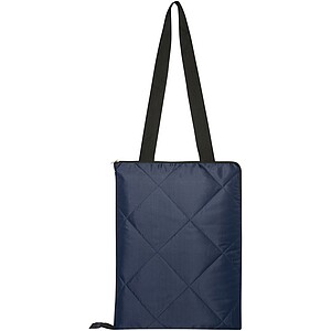 Clary GRS recycled polyester picnic blanket, navy