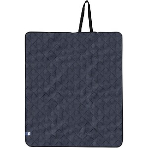 Clary GRS recycled polyester picnic blanket, navy