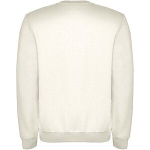 Clasica unisex crewneck sweater, vintage white
