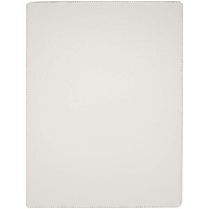 Clast A4 clipboard with magnetic closure and RCS recycled ballpoint pen (black ink), white