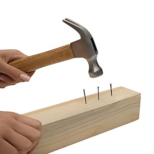 Claw hammer, silver|brown