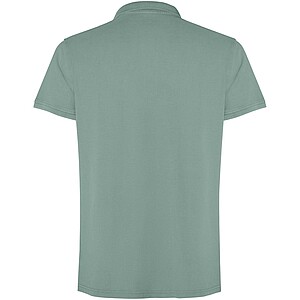 Cobain short sleeve unisex polo, dark green