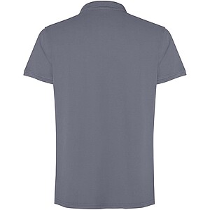 Cobain short sleeve unisex polo, dark grey