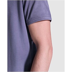 Cobain short sleeve unisex polo, hale blue
