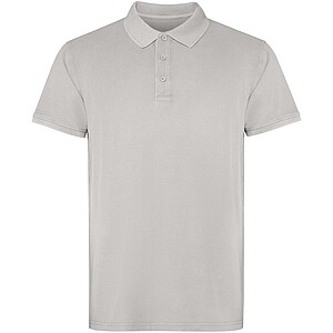 Cobain short sleeve unisex polo, hale blue