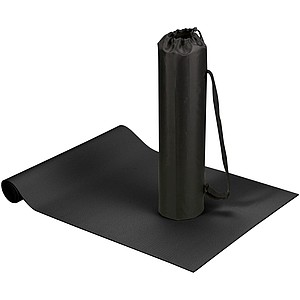 Cobra fitness and yoga mat, black