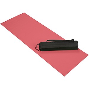 Cobra fitness and yoga mat, red