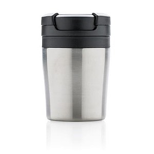Coffee to go tumbler, silver