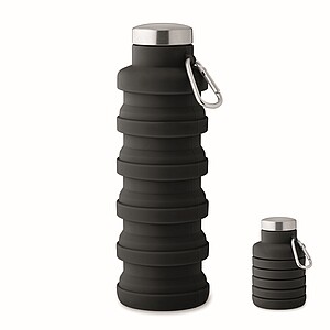 Collapsible bottle 500ml, black