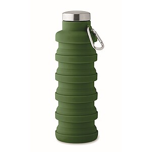 Collapsible bottle 500ml, dark green