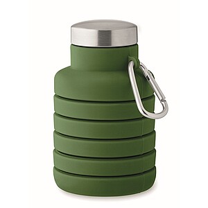 Collapsible bottle 500ml, dark green